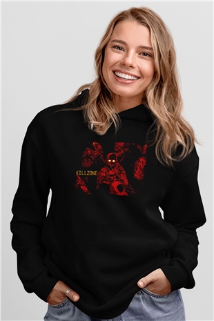 Killzone Siyah Unisex Hoodie