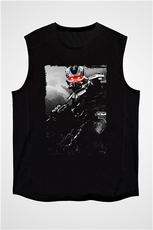 Killzone Siyah Unisex Kolsuz Tişört