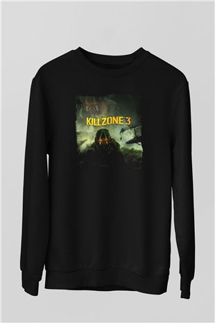 Killzone Siyah Unisex Sweatshirt