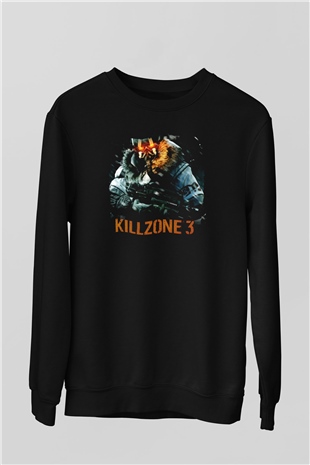Killzone Siyah Unisex Sweatshirt