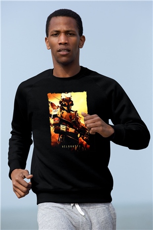 Killzone Siyah Unisex Sweatshirt