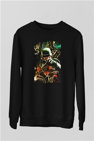 Killzone Siyah Unisex Sweatshirt