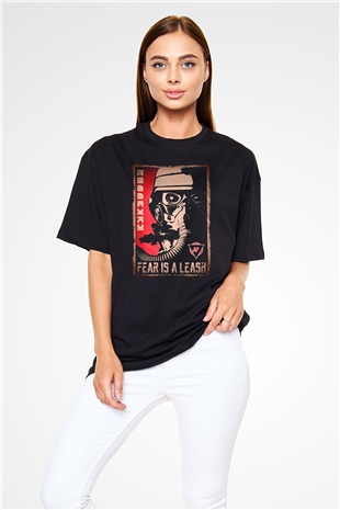 Killzone Siyah Oversize Tişört Oversize T-shirt