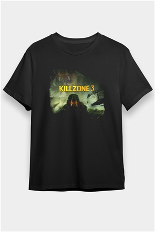 Killzone Siyah Unisex Tişört T-Shirt