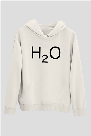 Kimyager Beyaz Unisex Hoodie