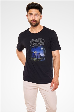 King Diamond Siyah Unisex Tişört T-Shirt - TişörtFabrikası