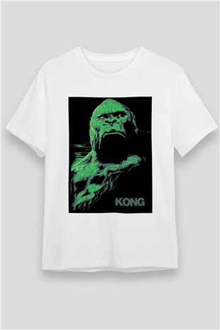King Kong Siyah Unisex Tişört T-Shirt