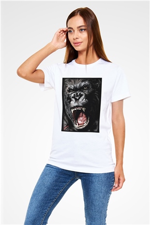 King Kong Siyah Unisex Tişört T-Shirt