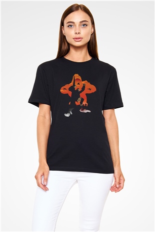 King Kong Siyah Unisex Tişört T-Shirt