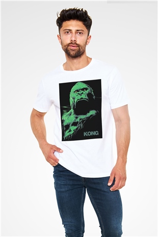 King Kong Siyah Unisex Tişört T-Shirt
