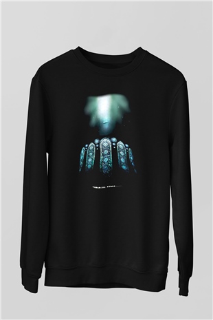 Kingdom Hearts Siyah Unisex Sweatshirt
