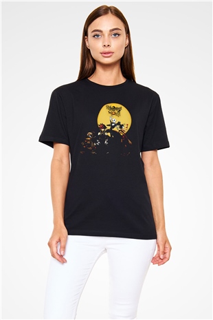Kingdom Hearts Siyah Unisex Tişört T-Shirt