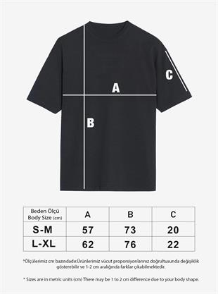 Kişiye Özel Ekru Oversize Unisex Tişört | Oversize Tişört Tasarla
