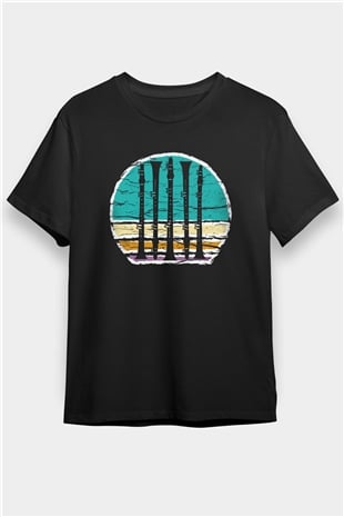Klarnetçi Siyah Unisex Tişört T-Shirt - TişörtFabrikası