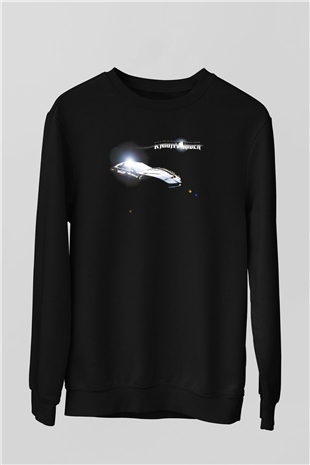 Knight Rider Siyah Unisex Sweatshirt