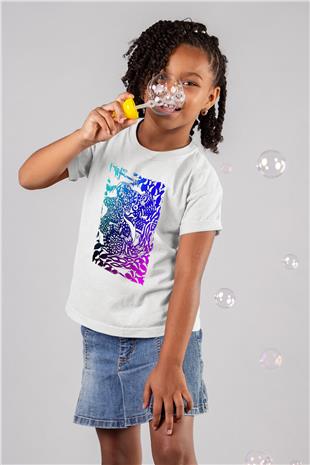 Koala Baskılı Beyaz Unisex Beyaz Çocuk Tişört - Tshirt