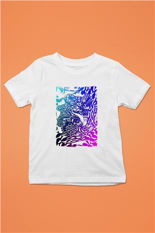 Koala Baskılı Beyaz Unisex Beyaz Çocuk Tişört - Tshirt