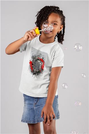 Koala Baskılı Beyaz Unisex Beyaz Çocuk Tişört - Tshirt