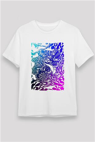 Koala Unisex Baskılı Beyaz Tişört - Tshirt