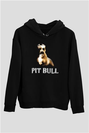 Köpek Siyah Unisex Hoodie