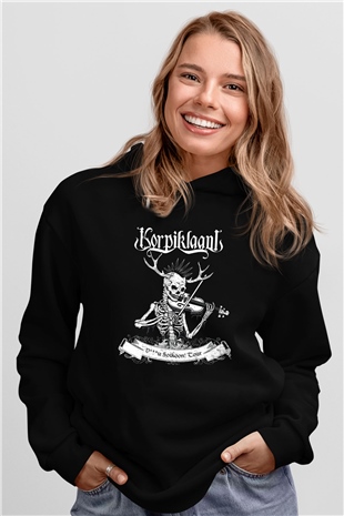 Korpiklaani Siyah Unisex Hoodie