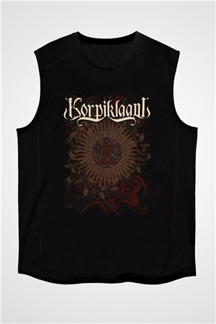 Korpiklaani Siyah Unisex Kolsuz Tişört