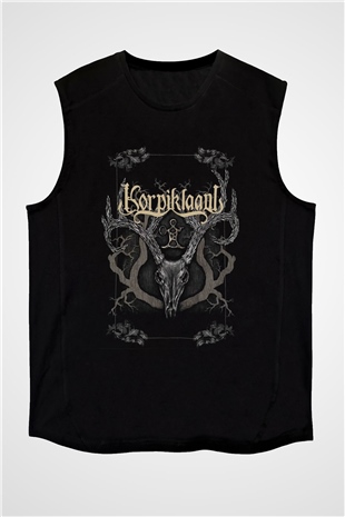 Korpiklaani Siyah Unisex Kolsuz Tişört