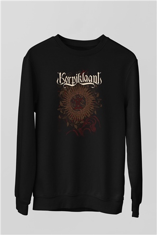 Korpiklaani Siyah Unisex Sweatshirt