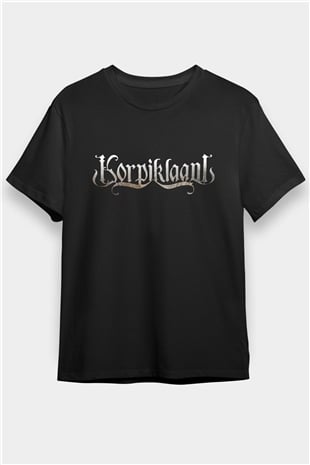 Korpiklaani Siyah Unisex Tişört T-Shirt - TişörtFabrikası