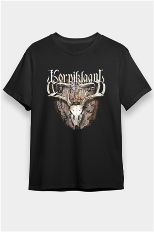 Korpiklaani Siyah Unisex Tişört T-Shirt - TişörtFabrikası