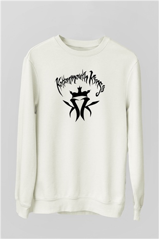 Kottonmouth Kings Beyaz Unisex Sweatshirt