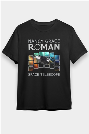 Kozmolog Siyah Unisex Tişört T-Shirt - TişörtFabrikası