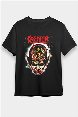Kreator Siyah Unisex Tişört T-Shirt - TişörtFabrikası