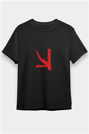 KSHMR Baskılı Unisex Siyah Tişört