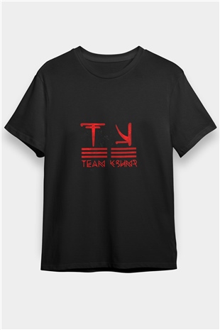KSHMR Baskılı Unisex Siyah Tişört