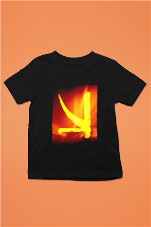 KSHMR Siyah Unisex Çocuk Tişört