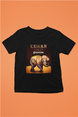 KSHMR Siyah Unisex Çocuk Tişört