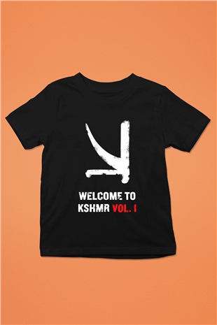 KSHMR Siyah Unisex Çocuk Tişört