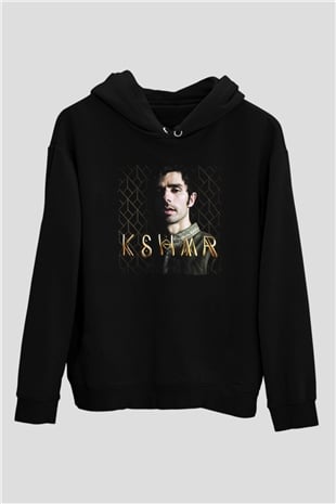 KSHMR Siyah Unisex Kapüşonlu Sweatshirt