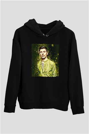 KSHMR Siyah Unisex Kapüşonlu Sweatshirt
