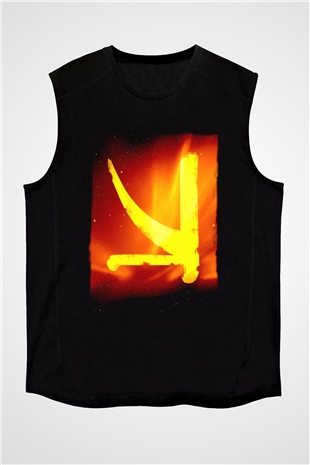 KSHMR Siyah Unisex Kolsuz Tişört