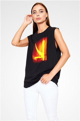 KSHMR Siyah Unisex Kolsuz Tişört