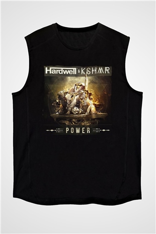KSHMR Siyah Unisex Kolsuz Tişört