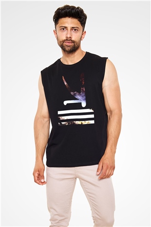 KSHMR Siyah Unisex Kolsuz Tişört