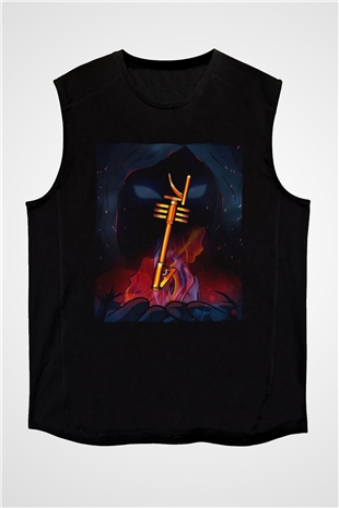 KSHMR Siyah Unisex Kolsuz Tişört