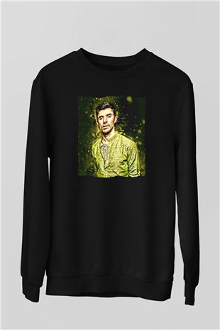 KSHMR Siyah Unisex Sweatshirt