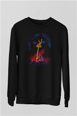 KSHMR Siyah Unisex Sweatshirt