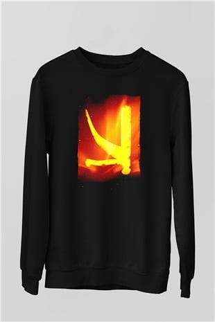 KSHMR Siyah Unisex Sweatshirt