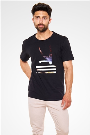 KSHMR Siyah Unisex Tişört T-Shirt - TişörtFabrikası