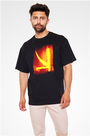 KSHMR Siyah Oversize Tişört Oversize T-shirt - TişörtFabrikası